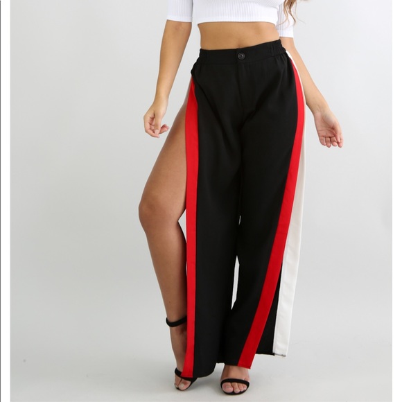 Side Split Pants - Picture 2 of 4